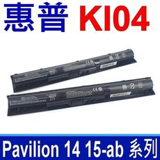 HP 惠普 KI04 4芯 電池 KIO4 Pavilion 14-ab 15-ab 17-g 系列