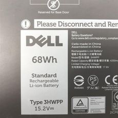 DELL  3HWPP 4芯 原廠 電池戴爾 Latitude 5501 5401 P80F003