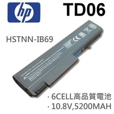 HP 6芯 TD06 日系電芯 電池 HP COMPAQ HSTNN-IB69