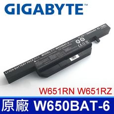 GIGABYTE W650BAT-6 6芯 原廠電池 W650 W651 W655 W670