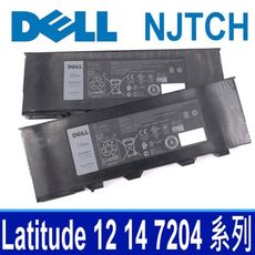 DELL NJTCH 4芯 原廠電池 Latitude 12-7204 14-7404