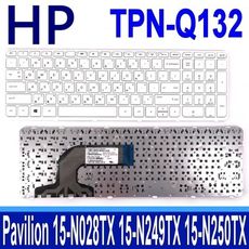 全新 HP 惠普 TPN-Q132 白色 繁體中文 鍵盤 TPN-Q130 C117 250/255