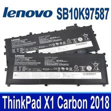 LENOVO SB10K97587 原廠電池 ThinkPad X1 Carbon 2018 G6