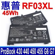 HP RF03XL 電池 RE03XL ProBook 430 440 450 455 G6 G7