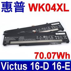 惠普 HP WK04XL 電池 M39179-005 M38822-171 Victus 16-E