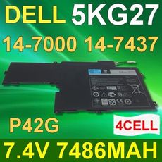 DELL 4芯 5KG27 日系電芯 電池 Inspiron 14 14-700 14-7437