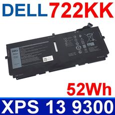 DELL 722KK 4芯 原廠電池 2XXFW FP86V WN0N0 XPS 13 9300