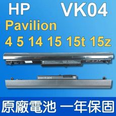 惠普 HP VK04 原廠電池 14-B033TU 14-B023,14-B031TX,14-B02