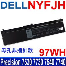 DELL NYFJH 電池 Precision 7530 7730 7540 7740 系列