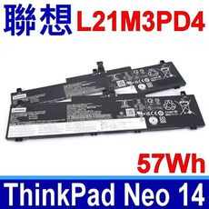 聯想 LENOVO L21M3PD4 電池 ThinkPad Neo 14 L21C3PD4