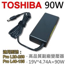 TOSHIBA 高品質 90W 變壓器 Pro L20-258