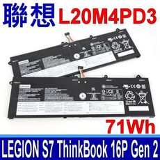 LENOVO 聯想 L20M4PD3 電池 ThinkBook 16P Gen 2 ACH G2