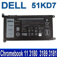 DELL 51KD7 3芯 原廠電池 Chromebook 11 3180 3189 3181