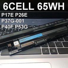 DELL MR90Y 6芯 原廠 電池P17E P26E P37G-001 P40F P53G