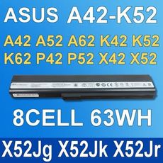 8芯 ASUS A42-K52 原廠電池 A42 A42J A42F A42JA A42K A52