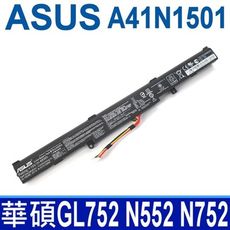 ASUS 華碩 4芯 A41N1501 原廠電池 GL752VM GL752VL N552 N552