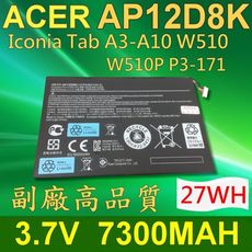ACER 宏碁 AP12D8K 日系電芯 電池 Lconia Tab A3-A10 W510 W51
