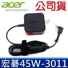 公司貨 ACER 宏碁 45W 原廠變壓器 方型 3.0*1.1mm 小孔徑 電源線 充電器 充電線