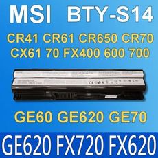 MSI BTY-S14 微星原廠電池 GE620 FX720 FX620