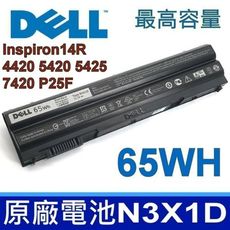 DELL N3X1D 65Wh 原廠電池 Inspiron14R 4420 5420 5425