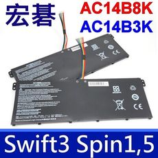 Acer AC14B3K AC14B8K 原廠規格 電池 V3-372 C730 C810 C910