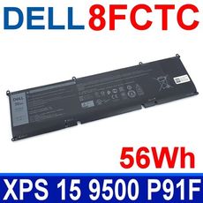 DELL 8FCTC 原廠電池 G7 15 7500 P100F XPS 15 9500 P91F