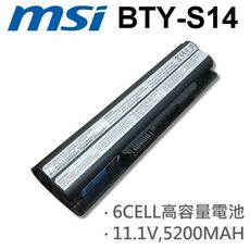 MSI BTY-S14 日系電芯 電池GE70 GP60 2PC 2PE 2PF 2PG 2PL