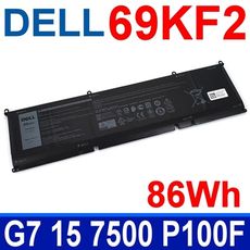 DELL 69KF2 原廠電池 G7 15 7500 P100F XPS 15 9500 P91F