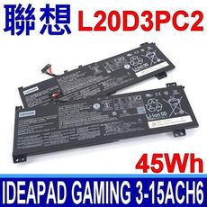 LENOVO 聯想 L20D3PC2 原廠電池 Ideapad Gaming 3 15ACH6