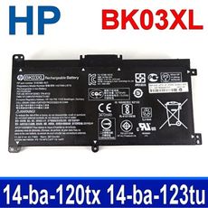 HP BK03XL 原廠電池 14-ba-063tx 14-ba064tx 14-ba066tu