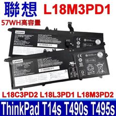 LENOVO L18M3PD1 3芯 原廠電池02DL013 02DL014 SB10K97652