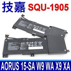 技嘉 GIGABYTE SQU-1905 電池 Aorus 15-SA 15-W9 15-X9