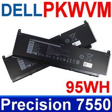 戴爾 DELL PKWVM . 6芯 電池 J0VNR PWKVM precision 7550