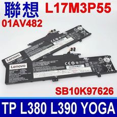 LENOVO L17M3P55 電池 ThinkPad L380 L390 01AV482