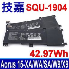 技嘉 GIGABYTE SQU-1904 電池 SQU-1905 Aorus 15-W9 15-X9