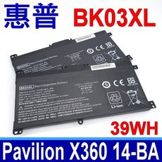 HP 惠普 BK03 BK03XL 原廠規格 電池 Pavilion X360 14-BA