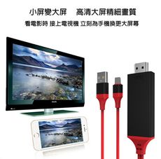 大螢幕有福了 適用apple 蘋果 android 安卓 lighting type-c轉 hdmi