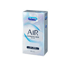 即期品 Durex 杜蕾斯．AIR輕薄幻隱裝保險套(8入)