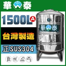 【華泰】WT-R-1500A 圓底水塔 | 1500L | 1.5噸 | 正SUS304不鏽鋼