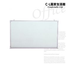 【C.L居家生活館】Y149-19 單面磁性白板 (3x6尺)/黑板/告示板/展示板/留言