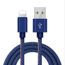 牛仔傳輸線 iPhone Micro USB 安卓 Type-C Lightning 快充線 充電線