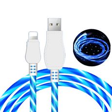 魔幻 發光 流光 追光 資料傳輸線 Micro USB 安卓 充電線