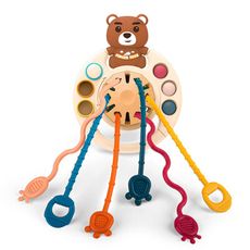 嬰兒玩具 拉拉樂 咬咬樂 按壓 拉拉 啃咬 手指訓練 玩具 幼兒玩具 嬰兒 幼兒 兒童 玩具