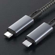 USB4.0傳輸8K影音240W快充編織數據線-1米