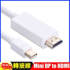 Mini Display Port 轉HDMI轉接線(白色-1.8M)
