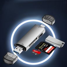 USB3.0多功能六合一OTG讀卡器讀卡機