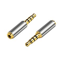 鋁合金3.5mm(公頭)轉2.5mm(母頭)音源孔轉接頭