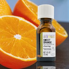 【Aura cacia】美國原裝進口 100%純淨天然 甜橙原萃精油 (15mL)