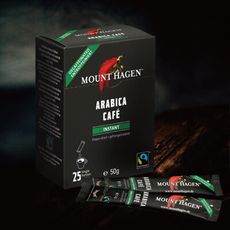 【Mount Hagen】公平貿易低咖啡因即溶咖啡粉(2g x 25入)