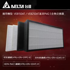 【台達電子】全熱 濾網4片一組 機型: VEB150AT、VEB250AT (AT與AT3不同)